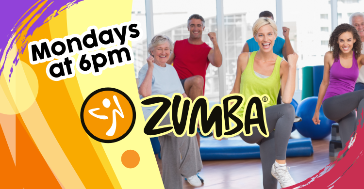 Zumba Gold at 6pm every monday